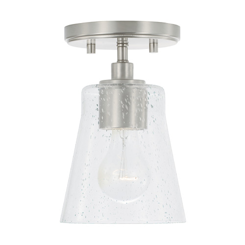 HomePlace by Capital Lighting Baker Mini Dual Mount Pendant in Brushed Nickel by HomePlace by Capital Lighting 346911BN-533