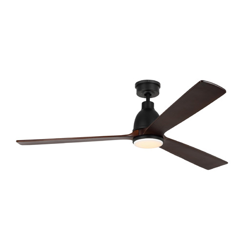 Visual Comfort Fan Collection Bryden Smart 60-Inch 3CCT LED Fan in Black by Visual Comfort & Co Fans 3BRYSM60MBKD