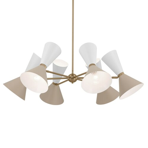 Phix Champagne Bronze Chandelier by Kichler Lighting