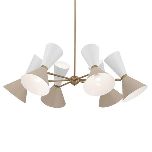 Kichler Lighting Phix Champagne Bronze Chandelier by Kichler Lighting 52566CPZGRG