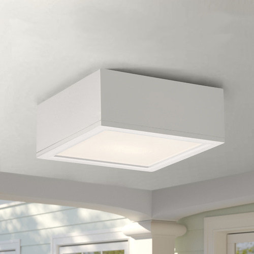 WAC Lighting Rubix White LED Flush Mount by WAC Lighting FM-W2510-WT
