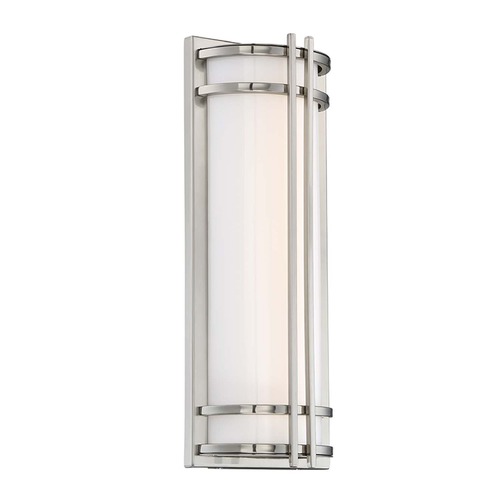 Skyscraper 18-Inch LED Wall Light in Stainless Steel by Modern Forms