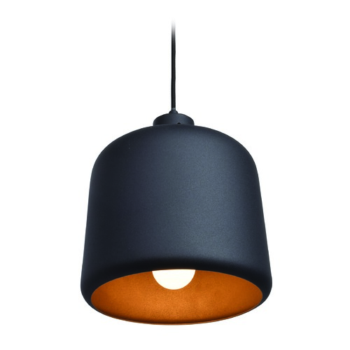 Access Lighting Nostalgia Matte Black Mini Pendant by Access Lighting 23778-MBL/MGL