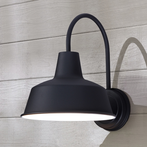 Pier M Black Barn Light by Maxim Lighting
