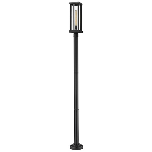 Z-Lite Glenwood Black Post Light by Z-Lite 586PHBR-567P-BK