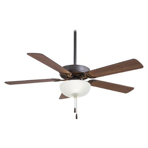 Contractor Uni-Pack 52-Inch LED Fan in Oil Rubbed Bronze by Minka Aire