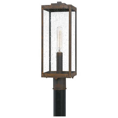 Quoizel Lighting Westover Post Light in Industrial Bronze by Quoizel Lighting WVR9007IZ