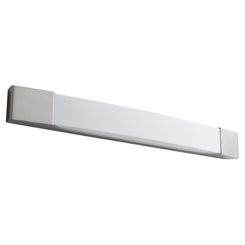 Apollo 28-Inch LED Vanity Light in Satin Nickel by Oxygen Lighting