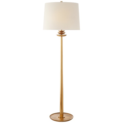 Visual Comfort Signature Collection Aerin Beaumont Floor Lamp in Gild by Visual Comfort Signature ARN1301GL