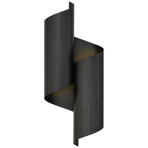 Visual Comfort Signature Collection Aerin Iva Medium Wrapped Sconce in Bronze by Visual Comfort Signature ARN2065BZ
