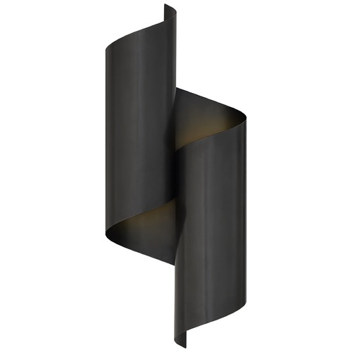 Aerin Iva Medium Wrapped Sconce in Bronze by Visual Comfort Signature