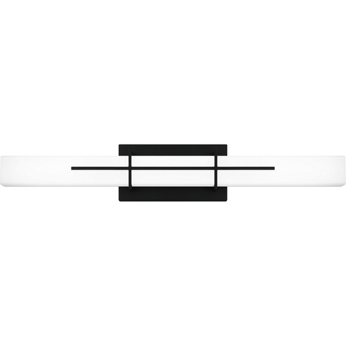 Quoizel Lighting Giselle Matte Black LED Vertical Bathroom Light by Quoizel Lighting PCGI8528MBK