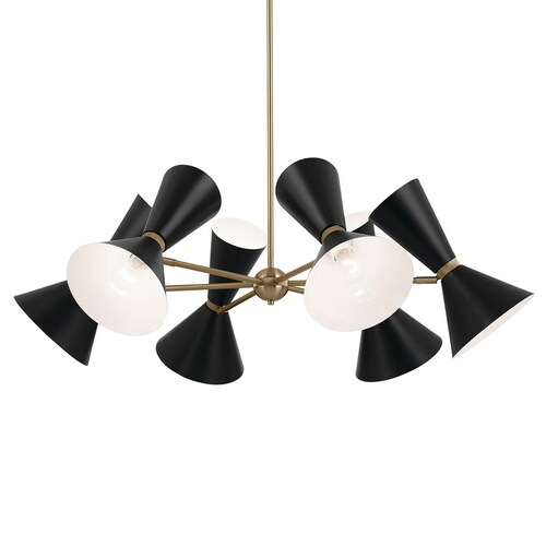 Phix Champagne Bronze Chandelier by Kichler Lighting