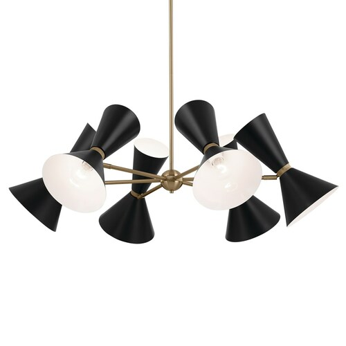 Kichler Lighting Phix Champagne Bronze Chandelier by Kichler Lighting 52566CPZBK