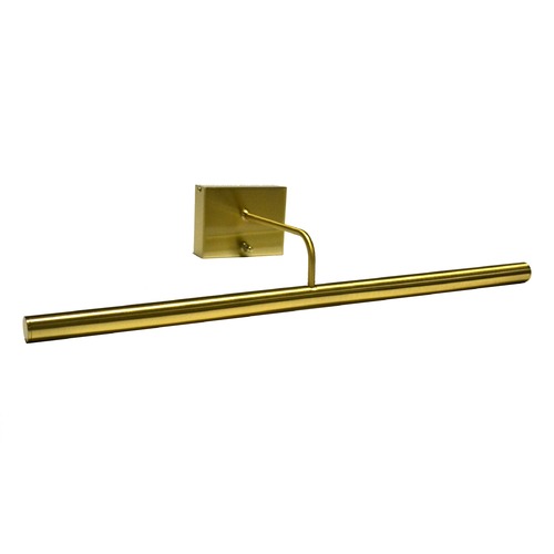 Slim-Line LED Battery Operated Picture Light in Satin Brass by House of Troy Lighting