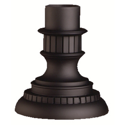 Decorative Pier Mount in Black by Kichler Lighting