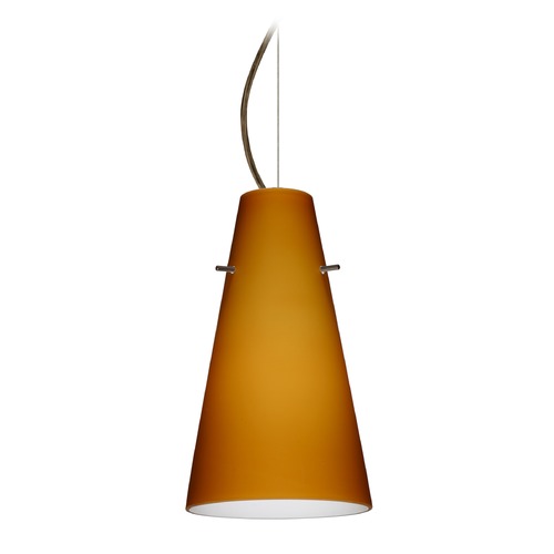 Besa Lighting Cierro Bronze LED Mini-Pendant Light