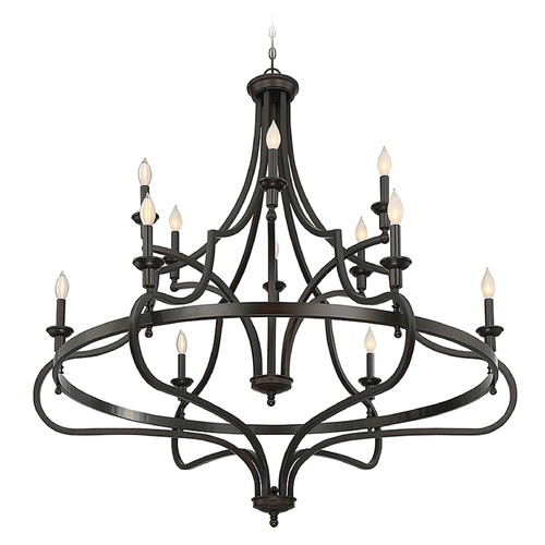 Savoy House Shields English Bronze Chandelier by Savoy House 1-9084-12-13