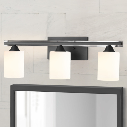 Progress Lighting Dart Graphite 3-Light Bathroom Light by Progress Lighting P300146-143