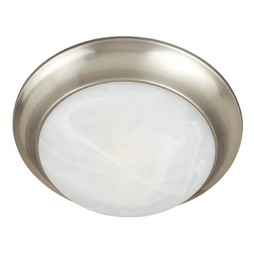 Maxim Lighting Essentials Satin Nickel Flush Mount by Maxim Lighting 5852MRSN