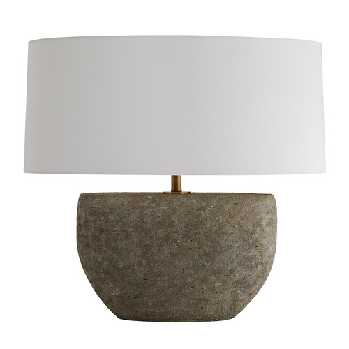 Odessa 26-Inch Table Lamp in Antique Fossil & Brass by Arteriors Home