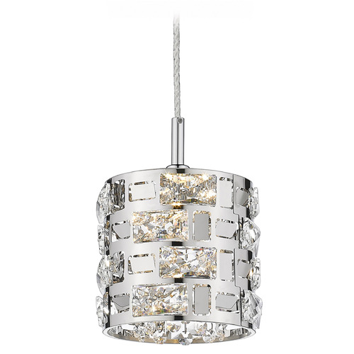 Z-Lite Aludra Chrome Mini Pendant by Z-Lite 912MP-CH