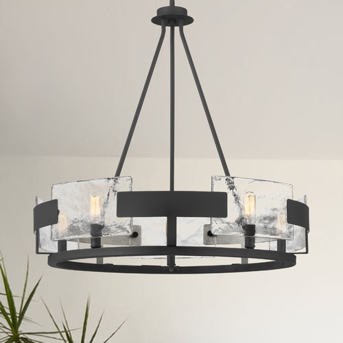 Stratum Royal Ebony Pendant by Quoizel Lighting