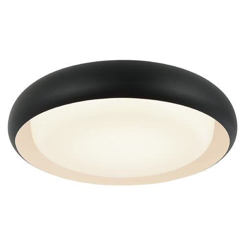 Matteo Lighting Milia Matte Black LED Flushmount Light