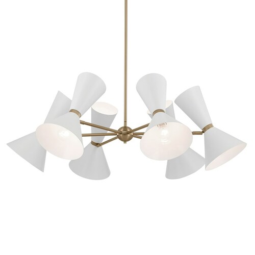 Phix Champagne Bronze Chandelier by Kichler Lighting