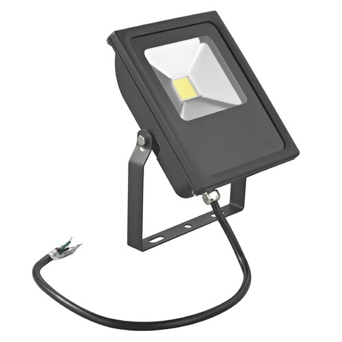 Recesso Lighting by Dolan Designs LED Flood Light Black 20-Watt 120v-277v 1850 Lumens 5000K 110 Degree Beam Spread FL01-20W-50-BK
