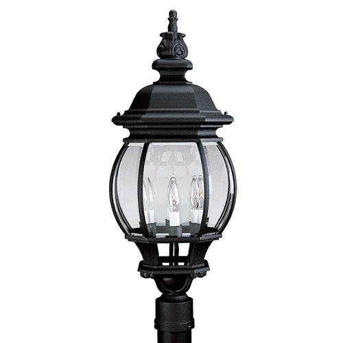 Progress Lighting Onion Outdoor Post Light in Textured Black by Progress Lighting P5401-31