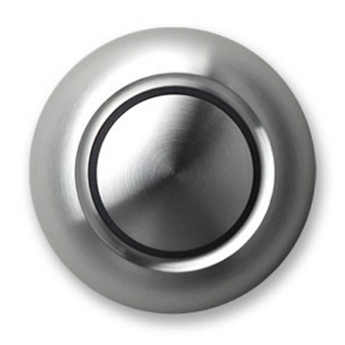 True Non-Illuminated Doorbell Button in Aluminum by Spore Doorbells