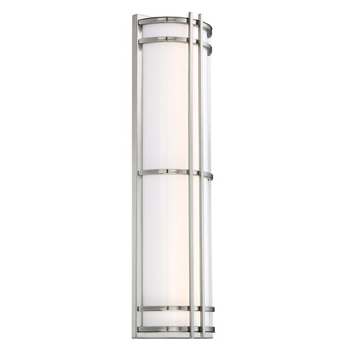Skyscraper 27-Inch LED Wall Light in Stainless Steel by Modern Forms