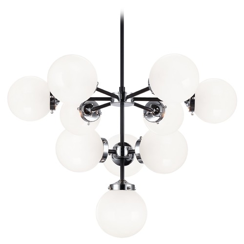 Matteo Lighting Maru Chrome Chandelier by Matteo Lighting C72310CHOP