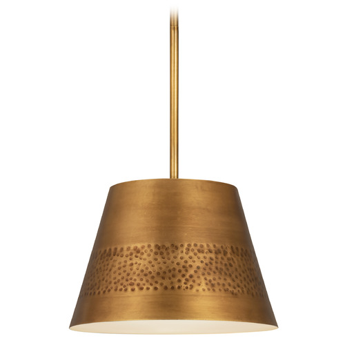 Maddox Rubbed Brass Pendant by Z-Lite