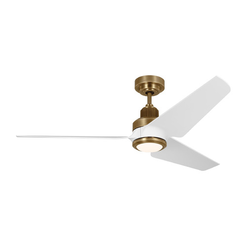 Visual Comfort Fan Collection Ruhlmann Smart 52-Inch 3CCT Fan in Brass by Visual Comfort & Co Fans 3RULSM52HABD