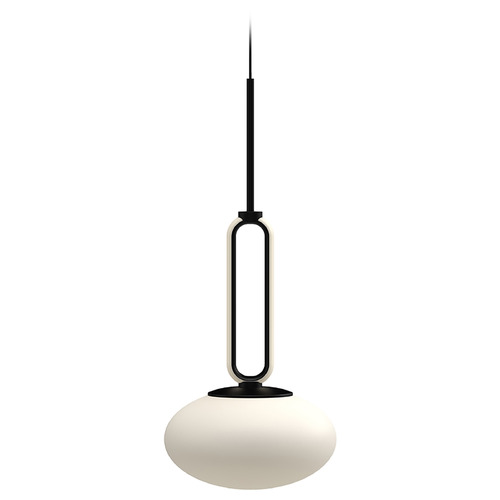 Tavira Black LED Mini Pendant by Kuzco Lighting