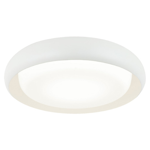 Matteo Lighting Milia Matte White LED Flushmount Light