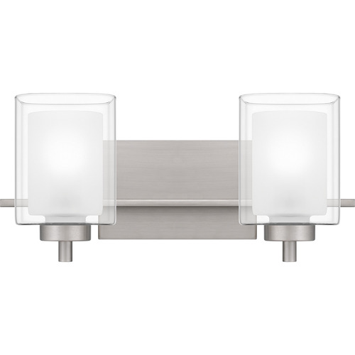 Quoizel Lighting Kolt Brushed Nickel Bathroom Light by Quoizel Lighting KLT8902BN