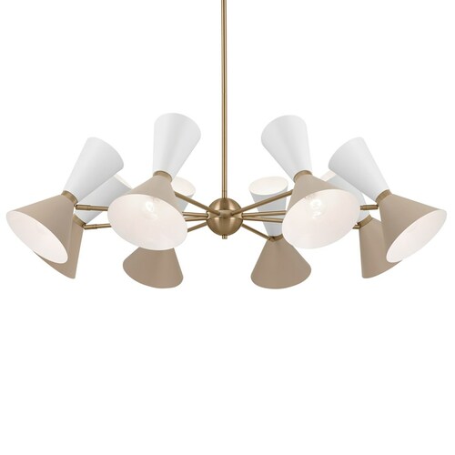 Phix Champagne Bronze Chandelier by Kichler Lighting