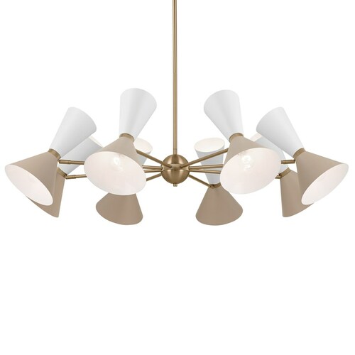 Kichler Lighting Phix Champagne Bronze Chandelier by Kichler Lighting 52567CPZGRG