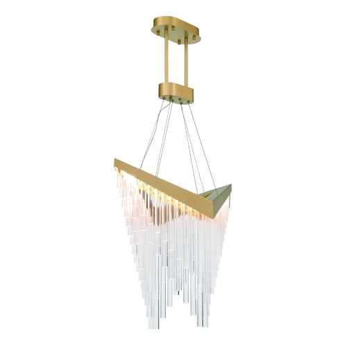 Eurofase Lighting Vivien 32-Inch LED Chandelier in Gold by Eurofase Lighting 47187-016