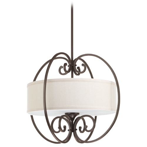 Progress Lighting Overbrook Antique Bronze Pendant Light With Drum - Antique Bronze Pendant Lights Progress Lighting Overbrook Antique Bronze Pendant Light With Drum - Antique Bronze Pendant Lights