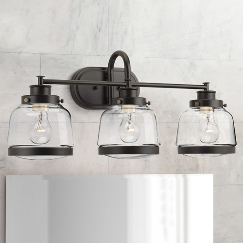 Judson Antique Bronze 3-Light Bathroom Light by Progress Lighting