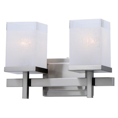 Tetra Satin Nickel Bathroom Light by Maxim Lighting