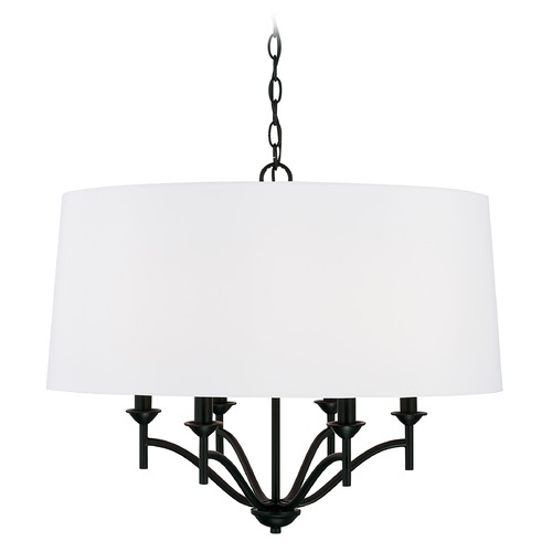 HomePlace by Capital Lighting Peyton 26-Inch Matte Black Pendant by HomePlace by Capital Lighting 342061MB