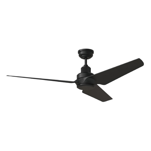 Visual Comfort Fan Collection Ruhlmann Smart 52-Inch 3CCT Fan in Black by Visual Comfort & Co Fans 3RULSM52MBKD
