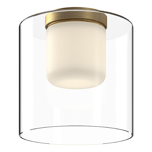 Kuzco Lighting Birch Brushed Gold LED Flush Mount by Kuzco Lighting FM53509-BG/CL