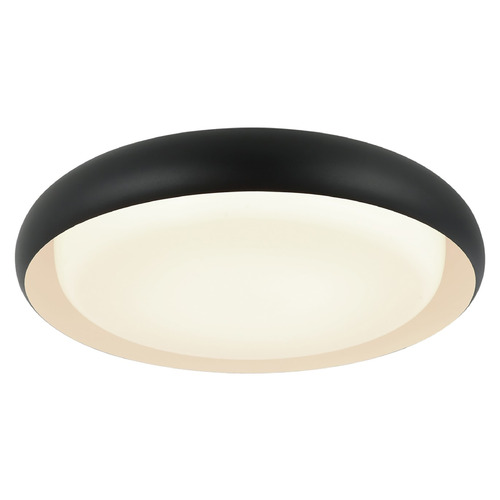 Matteo Lighting Milia Matte Black LED Flushmount Light