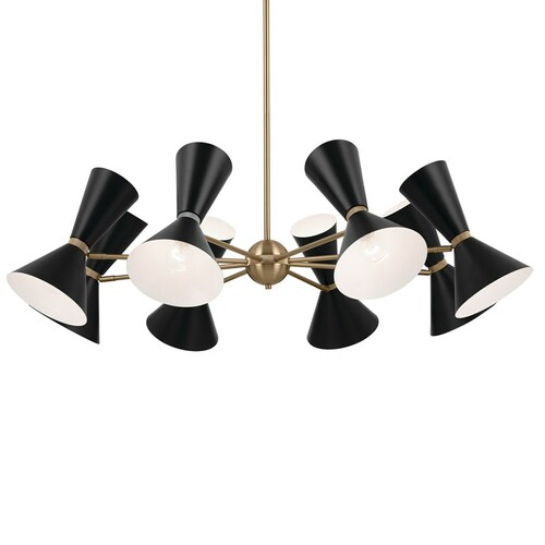 Phix Champagne Bronze Chandelier by Kichler Lighting